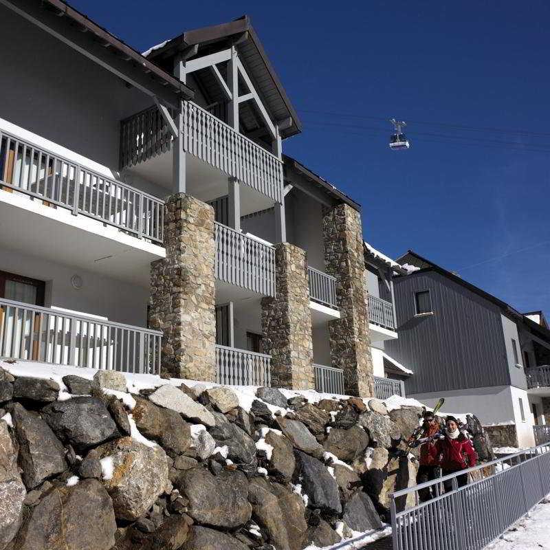 Pierre & Vacances Residence Le Montana La Mongie Exterior foto